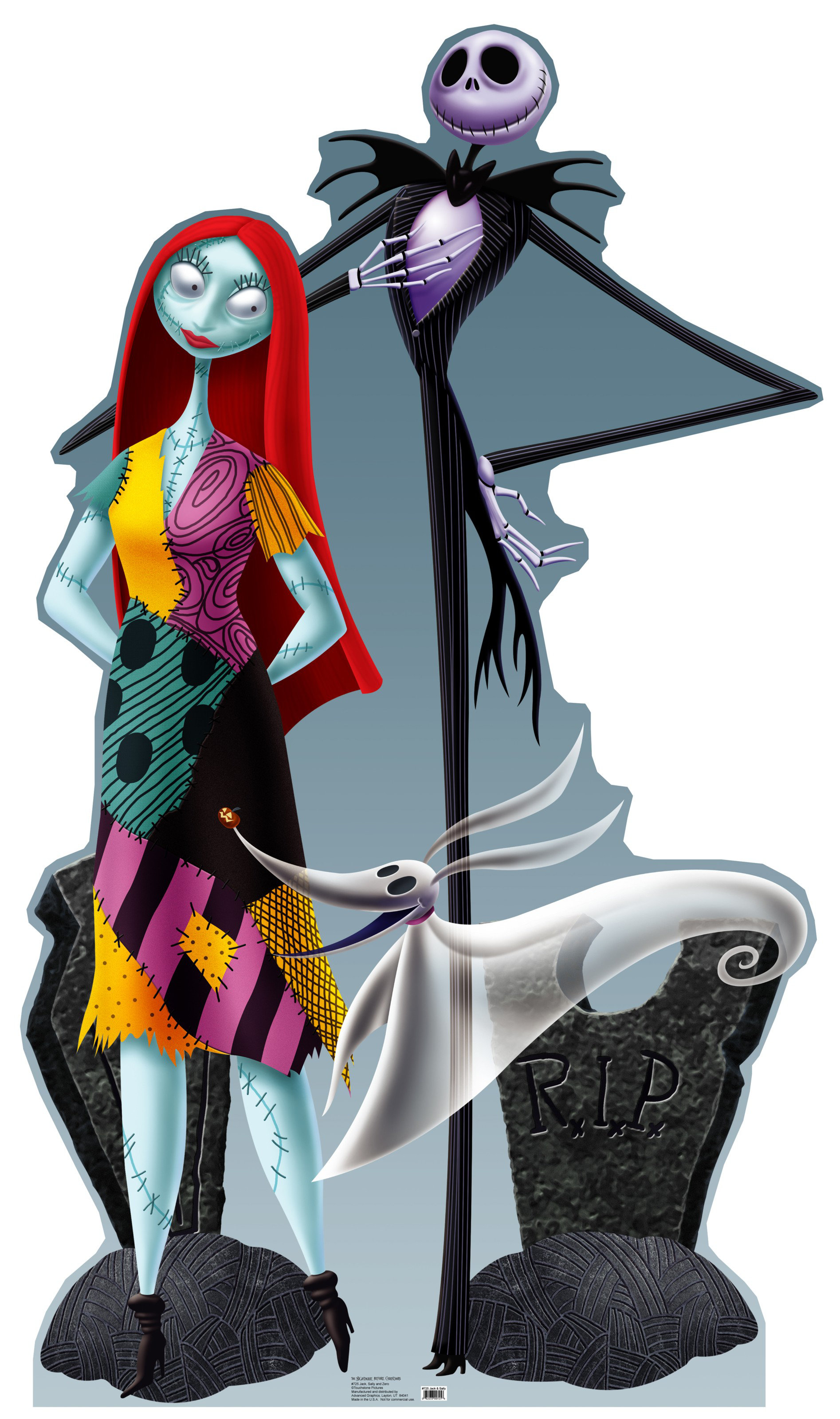 Advanced Graphics Nightmare Before Christmas - Jack, Sally and